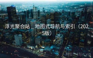 浮光聚合站 _ 地图式导航与索引（2025版）