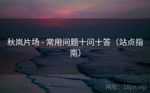 秋岚片场 - 常用问题十问十答（站点指南）