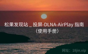 松果发现站 _ 投屏-DLNA-AirPlay 指南（使用手册）